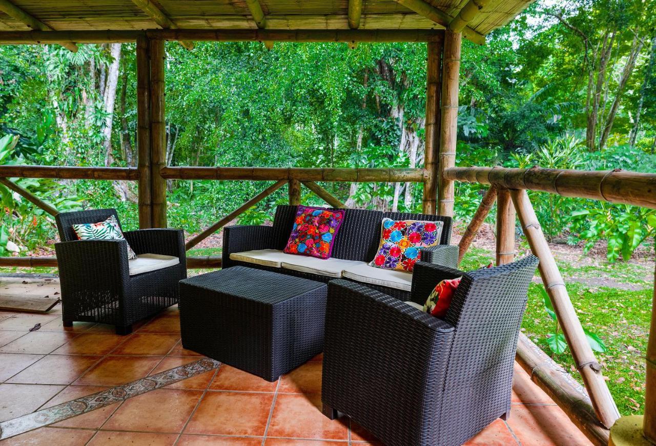 Private Villa On 2-Acres Of Jungle Garden & Pool Мансанильо Экстерьер фото